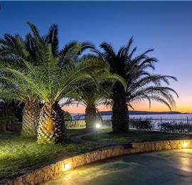 5 bedroom beachfront villa with pool on Ciova Island, Trogir, sleeps 12
